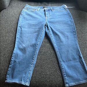 Talbots Crop Flare Jeans